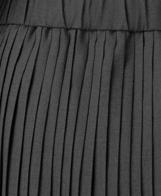 Юбка плиссированная серая (140) – фото 5