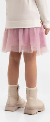 Юбка из сетки розовая для девочки, 128, 22402GMC6102 – фото 1