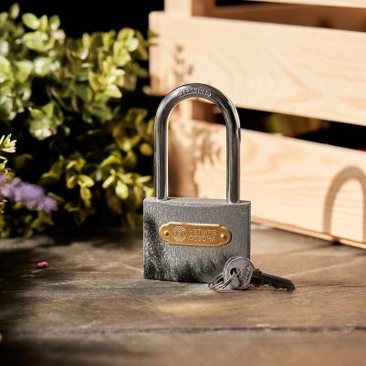 Замок навесной серия «Чугун» 75 мм длинная дужка – фото 8