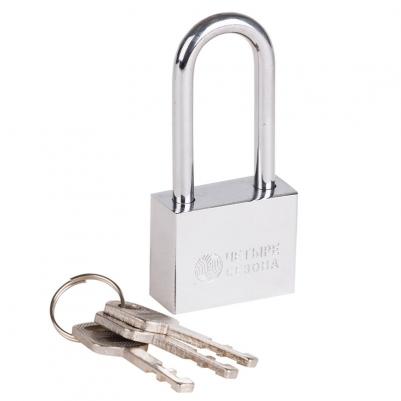 Замок навесной серия Сталь 40 мм длинная дужка – фото 13