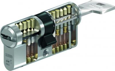 Европрофильный цилиндр X12R410 ключ/ключ 65-70 (135 мм) NI (5 key) – фото 3