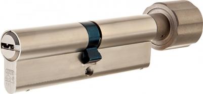 Европрофильный цилиндр X12R430 ключ/вертушка 55-60 (115 мм) NI – фото 2