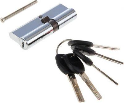 HD F 90-5К CP[35x10x45] хром перф.кл Цилиндровый механизм – фото 1