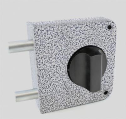 Замок накладной для двери с вертушкой ЗН1-2-3 (Ф) – фото 7