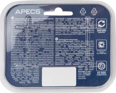 Цилиндровые механизмы Pro LM-80-C-AB 80 мм, ключ/вертушка, цвет бронза – фото 4