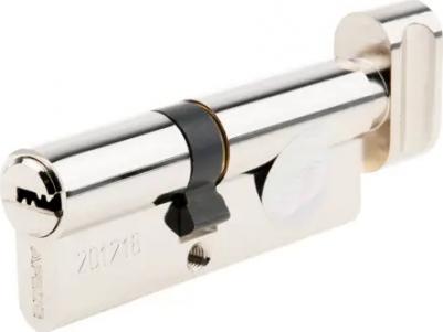 Цилиндровые механизмы Pro LM-80-C-NI 80 мм, ключ/вертушка, цвет никель 4603869116873