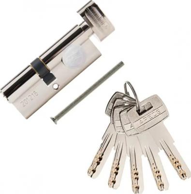 Цилиндровые механизмы Pro LM-80-C-NI 80 мм, ключ/вертушка, цвет никель 4603869116873 – фото 2