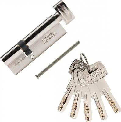 Цилиндровые механизмы Pro LM-90-C-NI 90 мм, ключ/вертушка, цвет никель 4603869116941 – фото 2