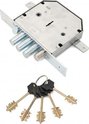 Замок врезной ReX 3.11, 1.06.43.5, правый, б/о, с/т, 5 ключей