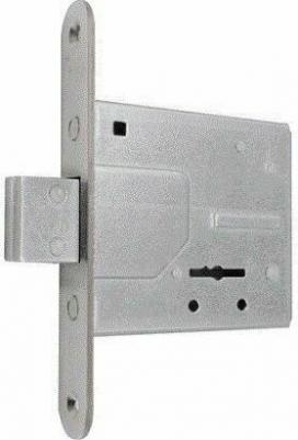 Замок врезной, 3 В8-4С, прямоугольный ригель – фото 3