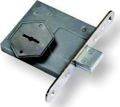 Замок врезной, 3 В8-4С, прямоугольный ригель – фото 10