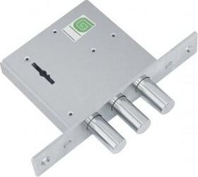 Замок врезной 10.01-4 ключа + планка – фото 4