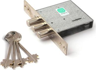 Замок врезной, хром – фото 19