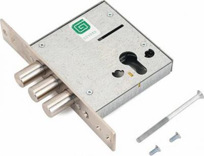 Замок врезной зв 3201 б/ц – фото 1