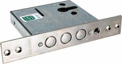 Замок врезной зв 3201 б/ц