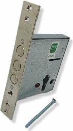 Замок врезной зв 3201 б/ц – фото 9