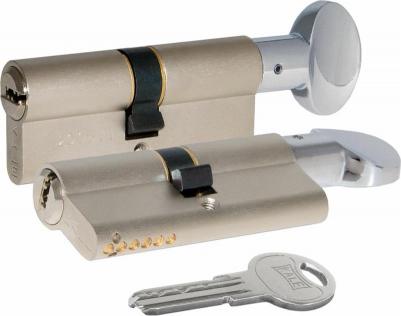 Цилиндр ключ/вертушка 31x37 никель164 SM/68 – фото 3