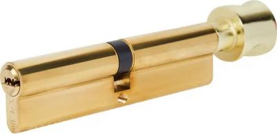 Цилиндровый механизм с вертушкой 164 OBS SCE/120 mm латунь 5 кл