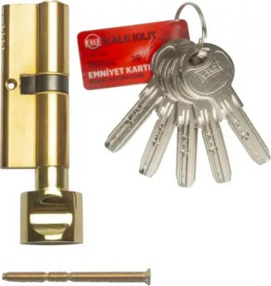 Цилиндровый механизм с вертушкой 164 OBS SCE 80 латунь 5 кл. new 45191 – фото 1