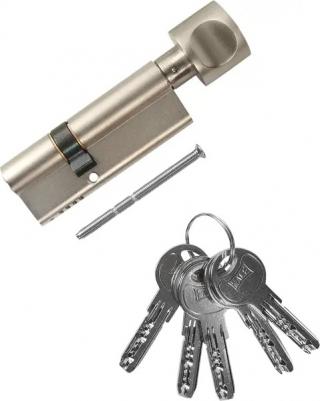 Цилиндровый механизм с вертушкой 164 OBS SCE/81 mm никель 5 кл 8699303967978 – фото 1
