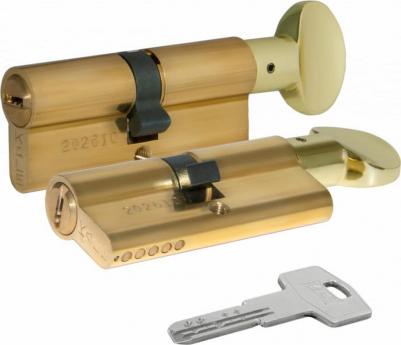 Механизм цилиндровый с вертушкой 164 bm/90 40х10х40мм никель – фото 5