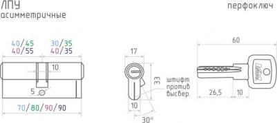 Цилиндровый механизм 4606555049615 – фото 6