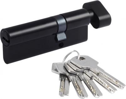 Цилиндровый механизм ECO Al ЛПВ-90, с вертушкой и перфорированным ключом, 90 мм, латунь – фото 2