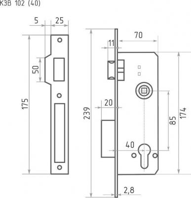 Корпус замка 4606555008872 – фото 3