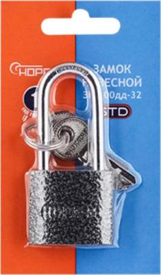 Замок навесной зн-800дд 32 мм (3 ключа) – фото 4