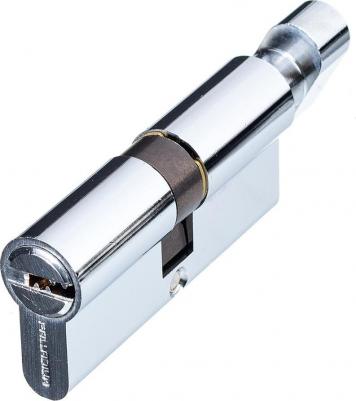 Цилиндр 70 C BK CP 70 (35х35) мм ключ-вертушка хром