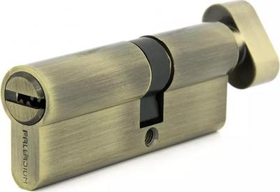 Цилиндр C BK AB 80 (35х45) мм ключ/вертушка античная бронза – фото 1