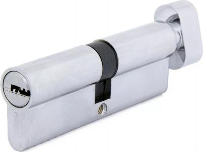 Цилиндровый механизм ZN 90 C BK, хром – фото 1