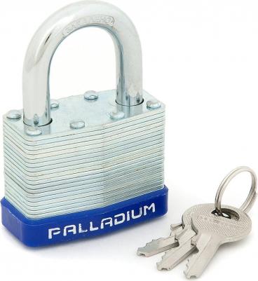 Замок навесной 901S-50 синий хром – фото 1