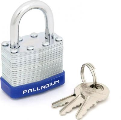 Замок навесной 901S-50 синий хром – фото 6