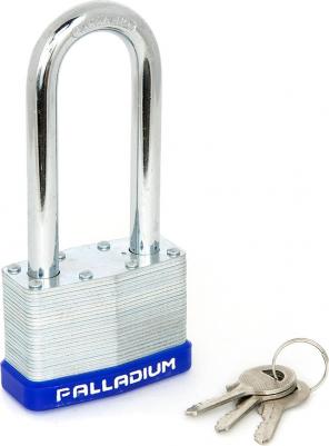 Замок навесной 901S-65 синий хром – фото 6