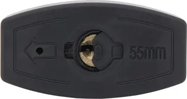Замок навесной 907WP-50L сине-черный – фото 12