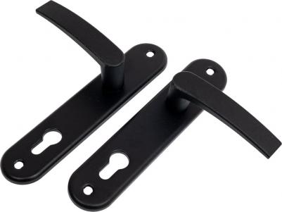 Замок Sam врезной цилиндровый с защёлкой в комплекте с ручкой ЗВ4-3, 5 кл. /78401/ – фото 3