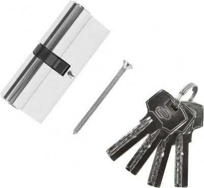 Цилиндр TTAL1-3040CR, 30x40 мм, ключ/ключ, цвет хром – фото 6