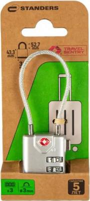 Замок кодовый 30 мм, длинный, ЦАМ – фото 3