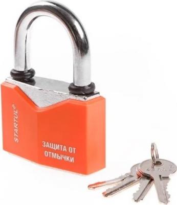 Замок навесной 40мм MASTER (ST9081-40) (Автозапирание Всепогодный)