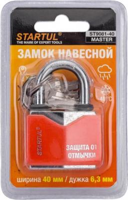 Замок навесной 40мм MASTER (ST9081-40) (Автозапирание Всепогодный) – фото 3