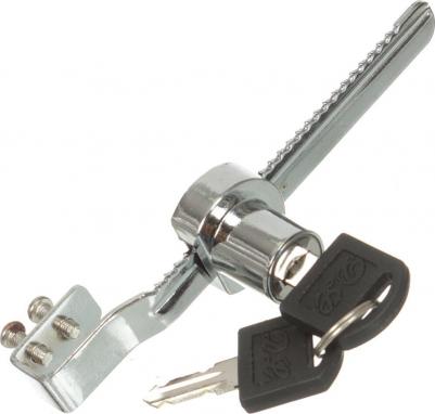 Замок мебельный, 301006, для стекла, реечный, хром – фото 1