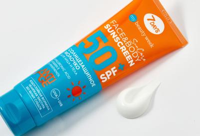 Молочко солнцезащитное для лица и тела Sunscreen SPF 50+ 200 мл – фото 3