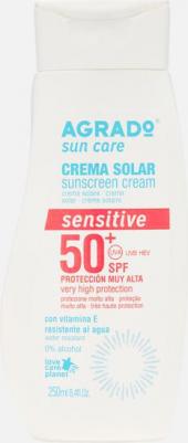 Солнцезащитный крем для чувствительной кожи SPF 50+, водостойкая веганская формула, 250 мл