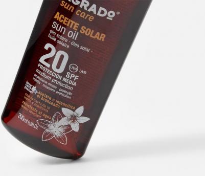 Солнцезащитное масло SPF 20 с натуральными экстрактами водостойкое 200 мл – фото 4