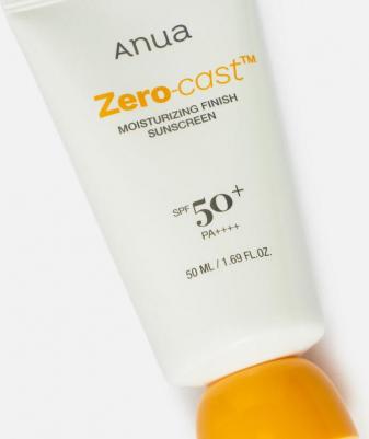 Солнцезащитный крем для лица Солнцезащитный увлажняющий крем с гиалуроновой кислотой ZERO-CAST MOISTURIZING FINISH SUNSCREEN 50 – фото 3