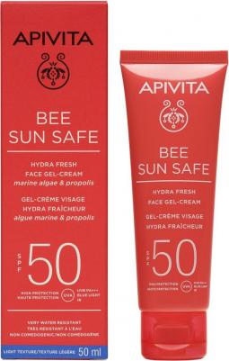 Bee Sun Safe / Би Сан Сэйф Гель-крем солнцезащитный увлажняющий SPF50, 50мл – фото 1