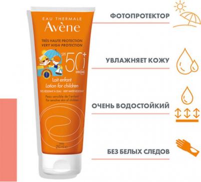 молочко солнцезащитное детское SPF 50+ 250мл (C52820) – фото 4