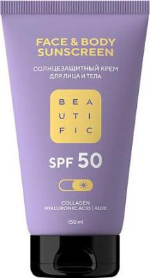 Крем для тела Солнцезащитный крем для лица и тела с SPF 50 Face & Body Sunscreen