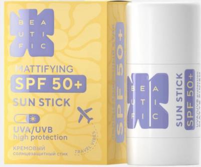 Солнцезащитный стик для лица Стик солнцезащитный с SPF 50 матирующий Mattifying Sun Stick – фото 3